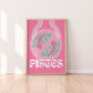 Pisces Zodiac Print