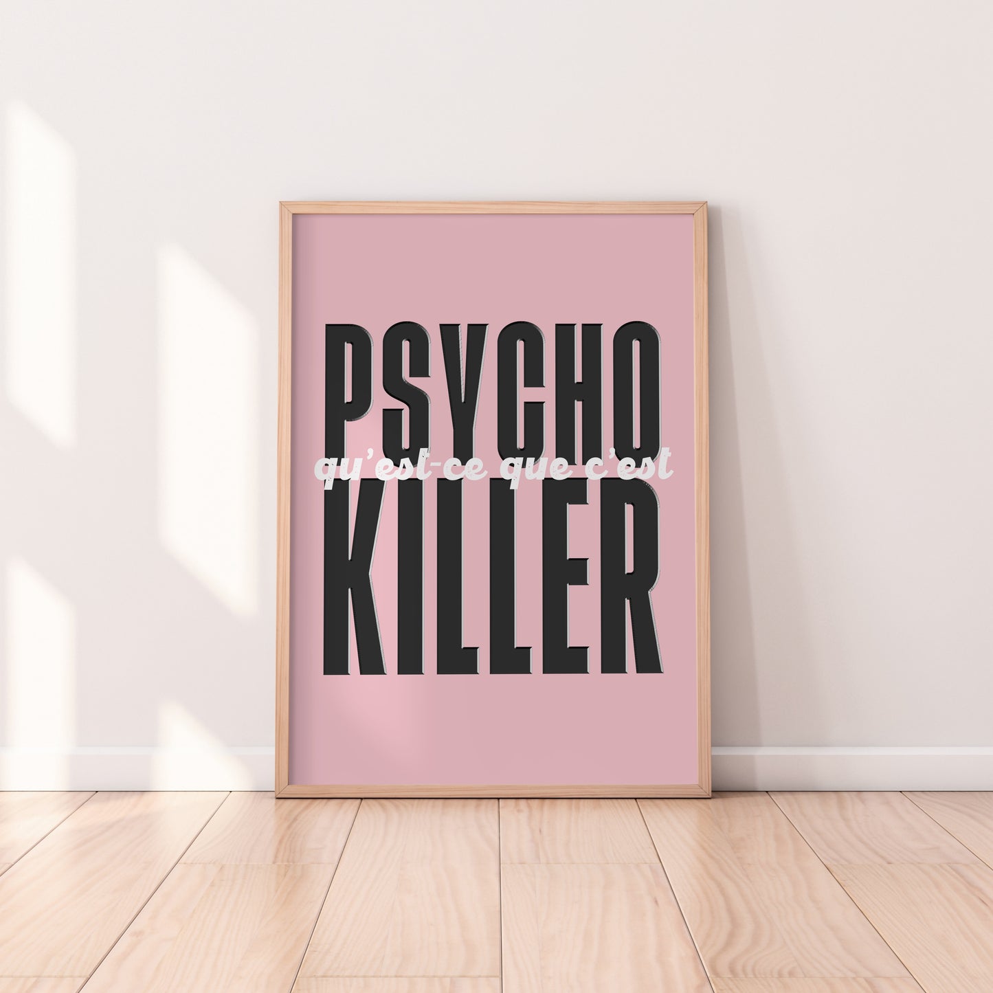 Psycho Killer Print