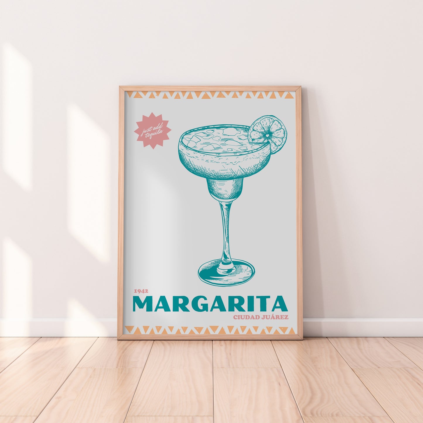 Retro Margarita Print