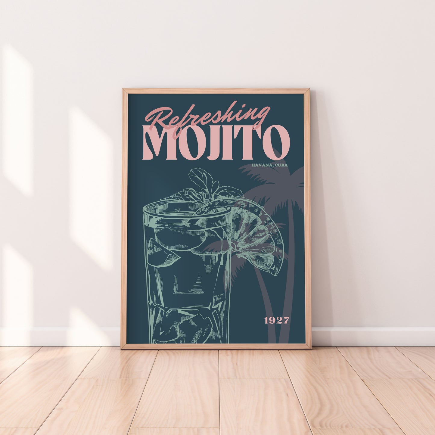 Retro Mojito Print