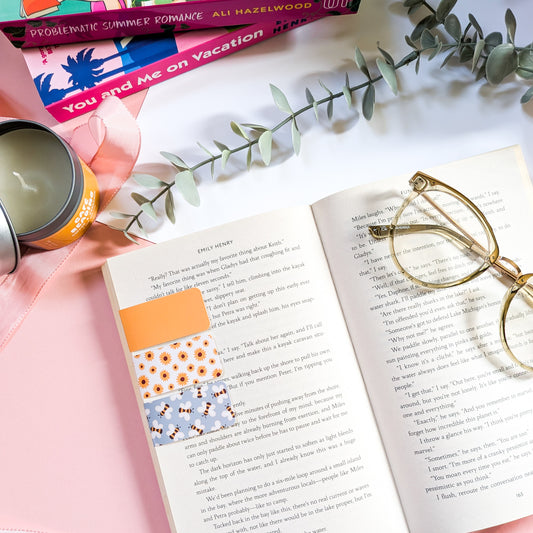 Summery Magnetic Page Markers