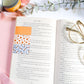 Summery Magnetic Page Markers