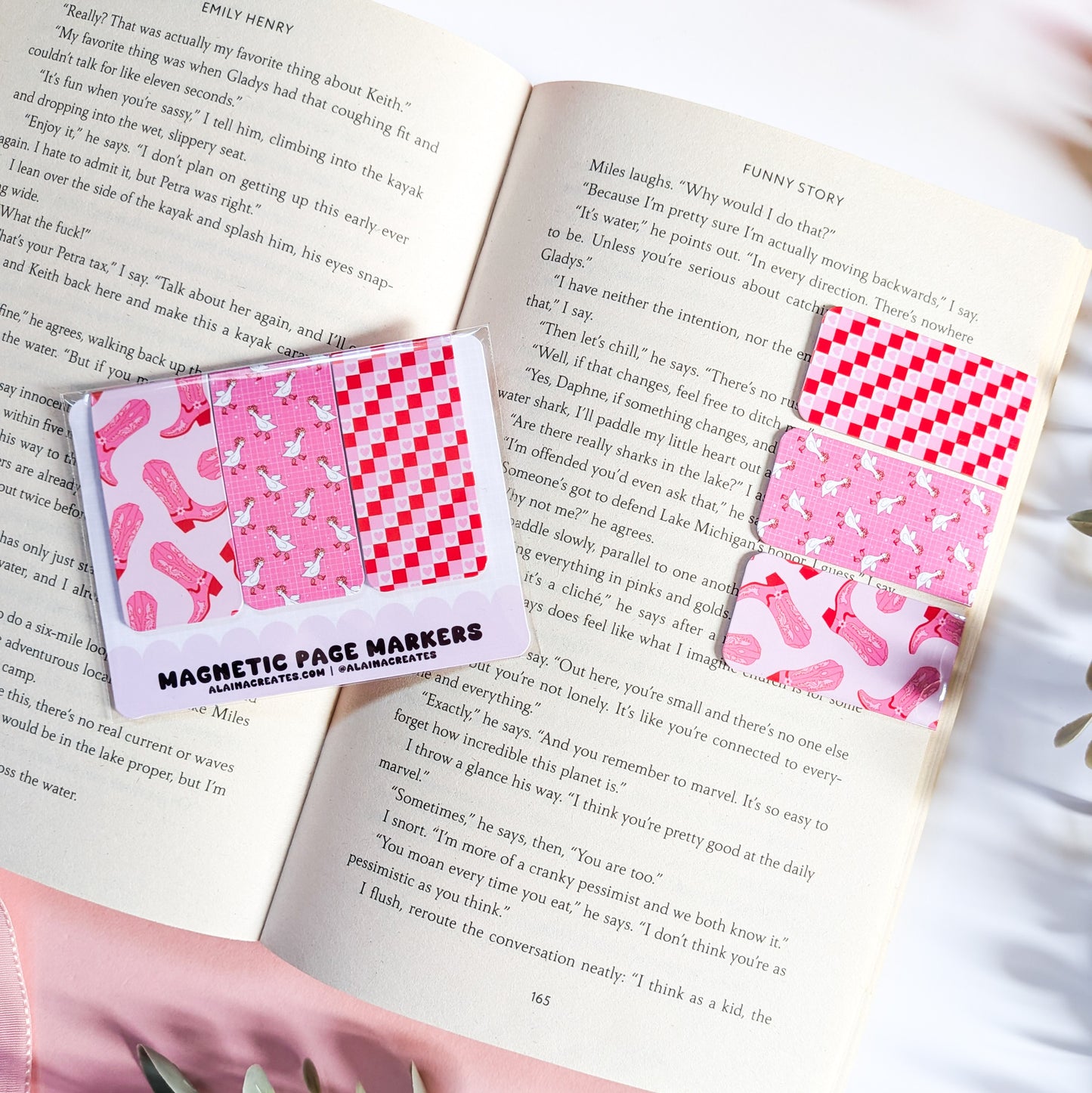 Cowboy Magnetic Page Markers