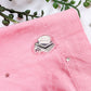 Cat Sleeping On Books Acrylic Pin Badge