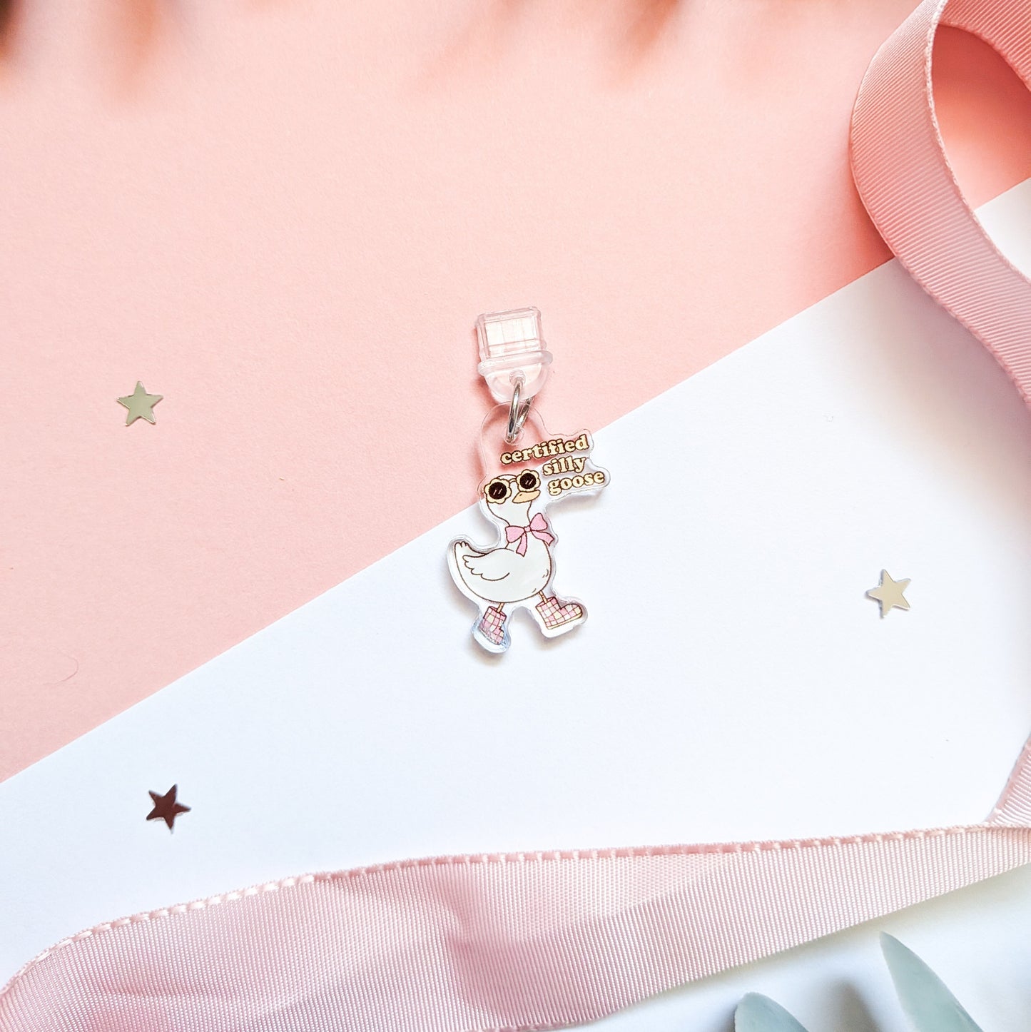 Certified Silly Goose Kindle Charm