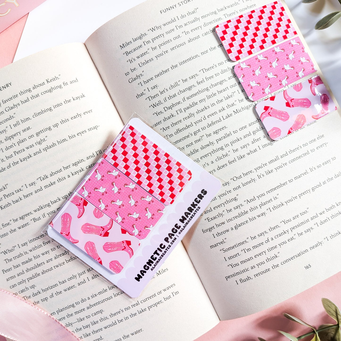 Cowboy Magnetic Page Markers