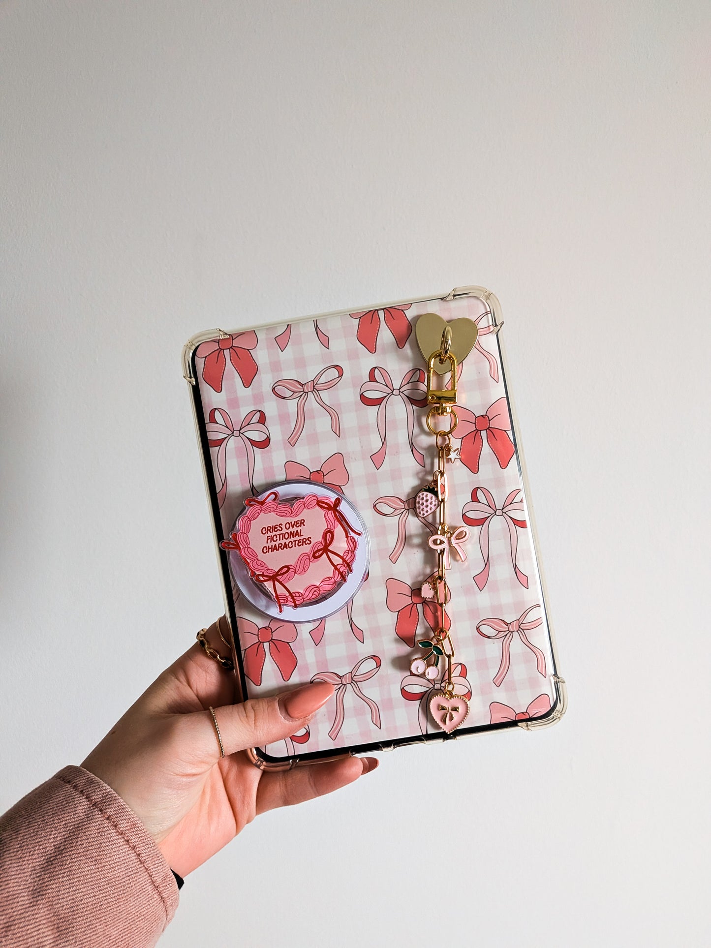 Cute Coquette Kindle Chain Charm