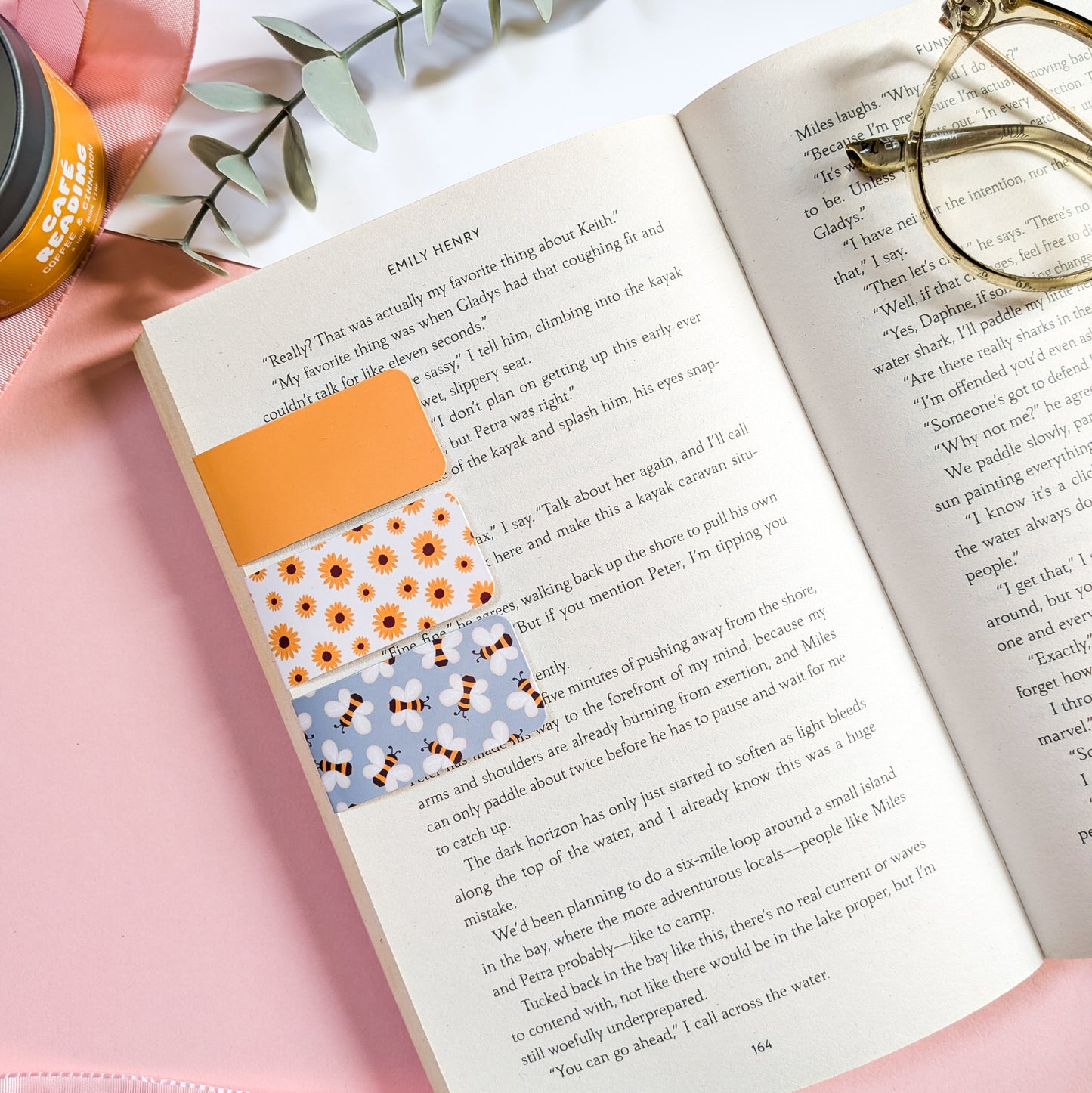Summery Magnetic Page Markers