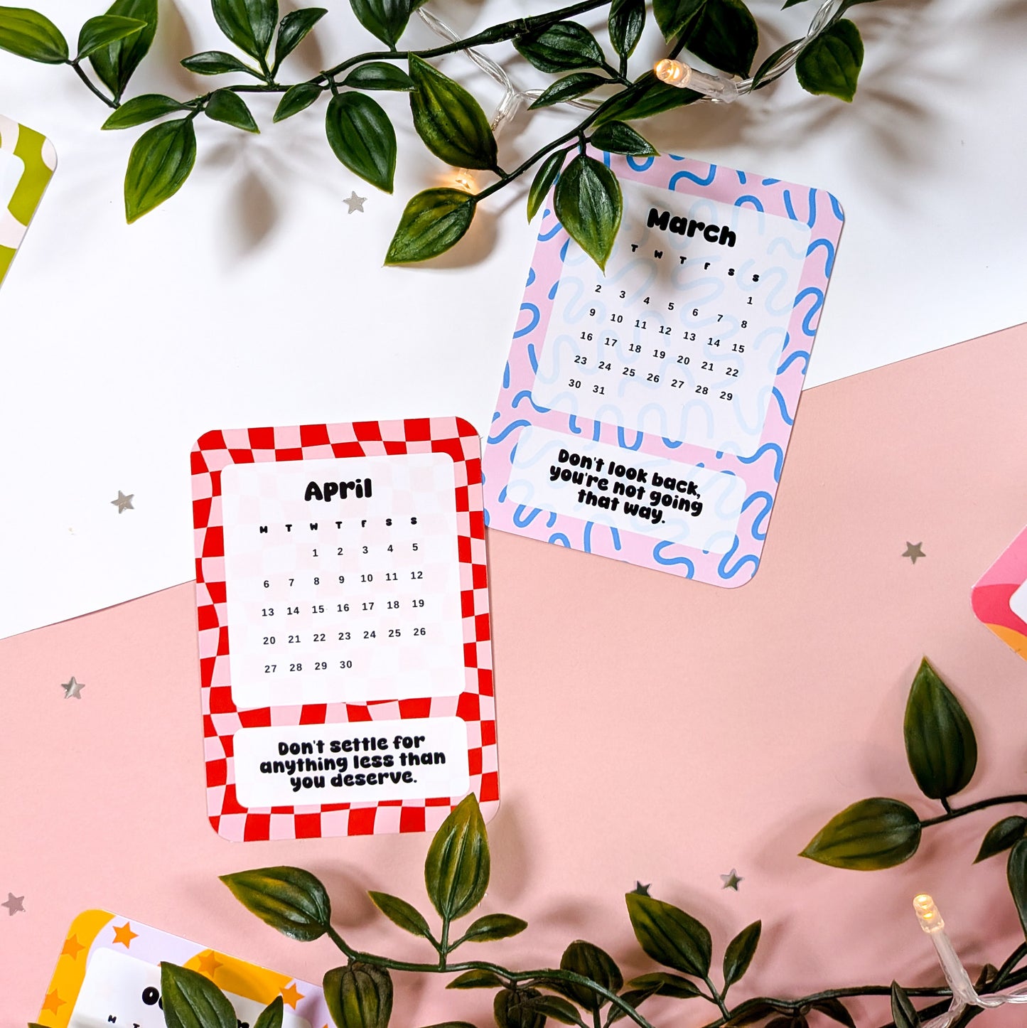 Mini Affirmation 2026 Desk Calendar