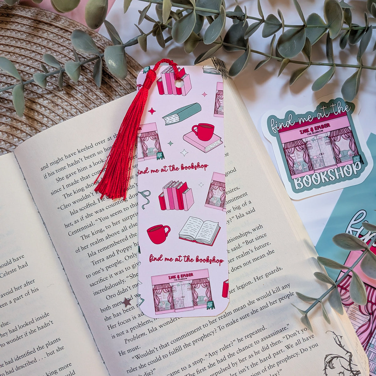 Ink & Ember The Burrow Tassel Bookmark