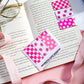 Cute Pink Magnetic Page Markers