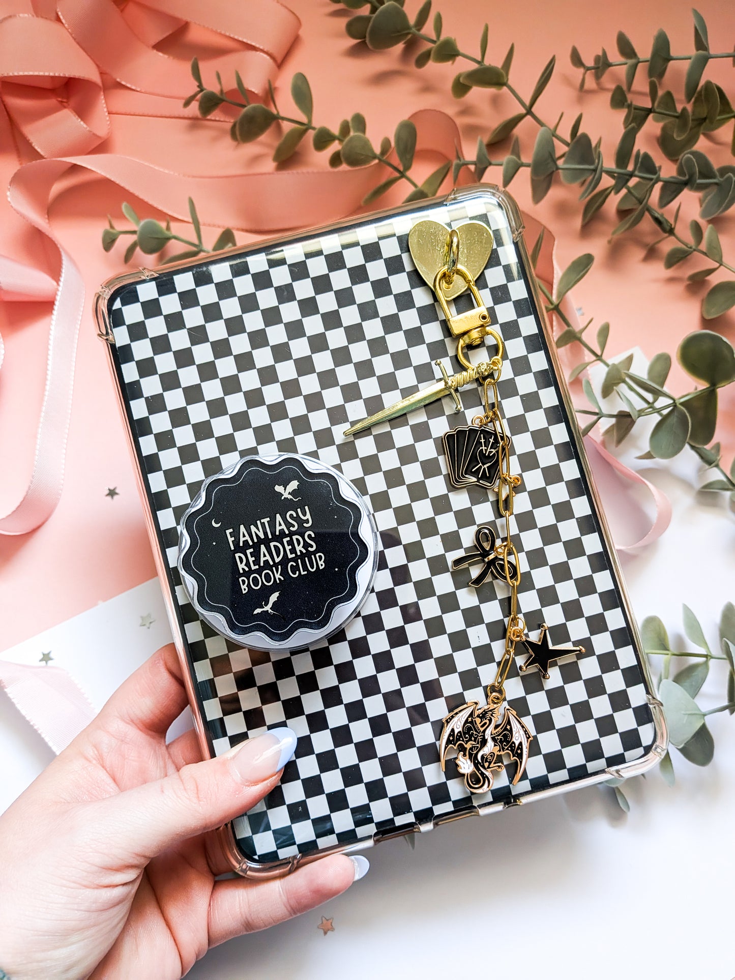 Fantasy Readers Book Club Magnetic Kindle/Phone Grip