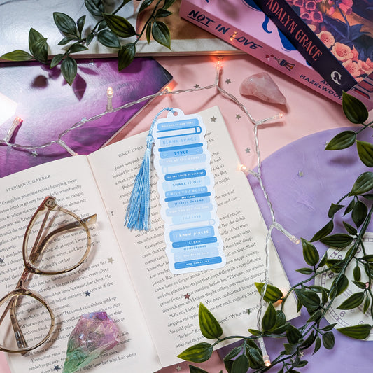 Taylor Swift 1989 Book Stack Bookmark With Tassel