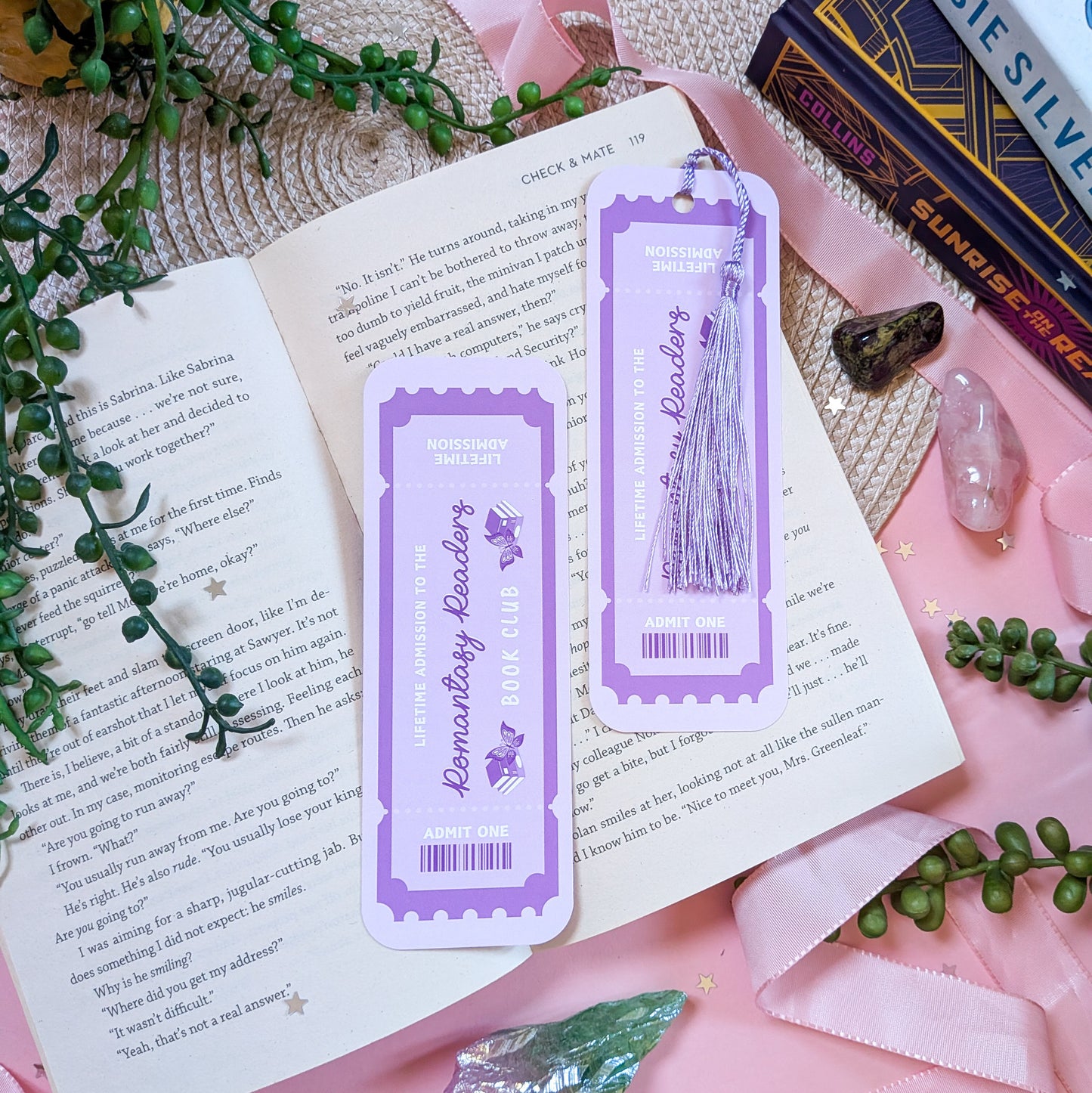 Romantasy Readers Book Club Bookmark