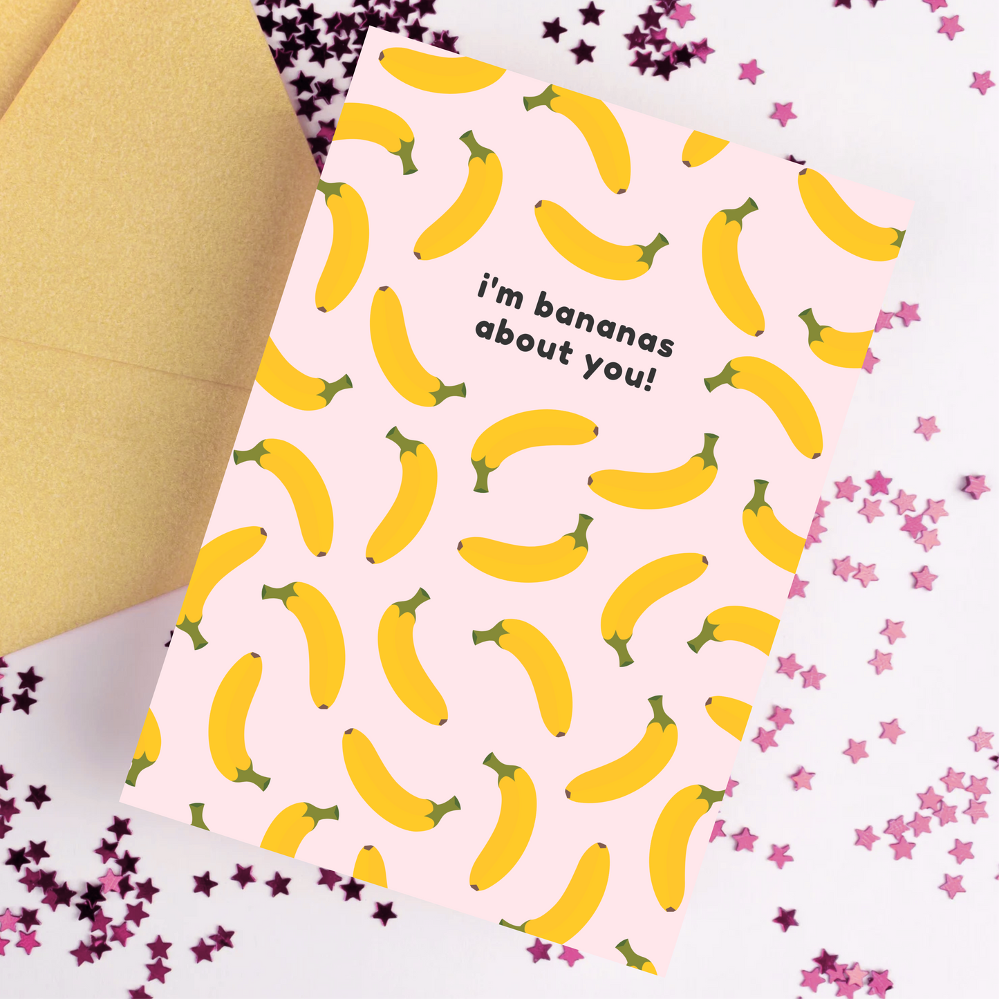 I'm Bananas About You Card