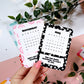Mini Affirmation 2026 Desk Calendar