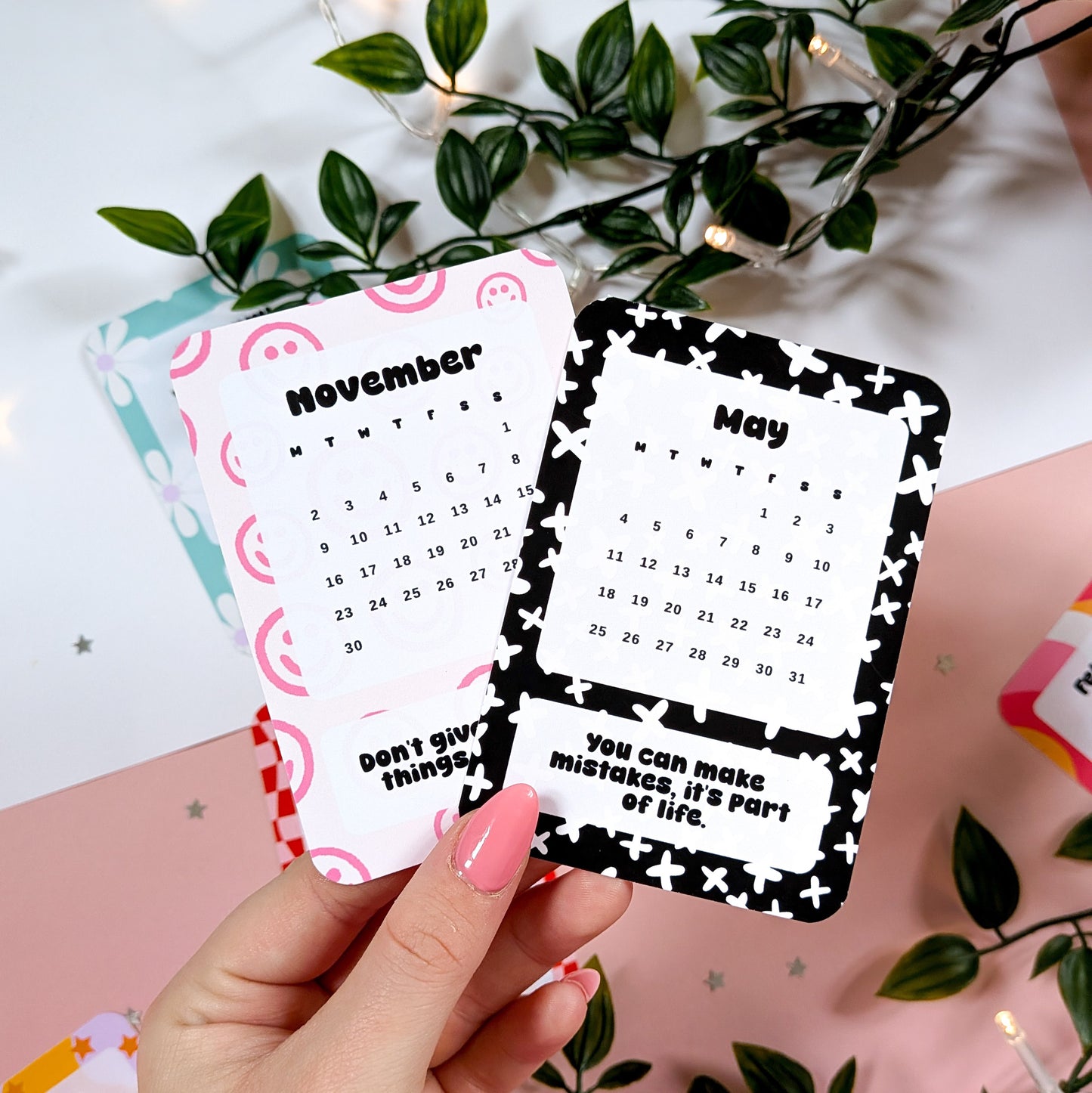 Mini Affirmation 2026 Desk Calendar