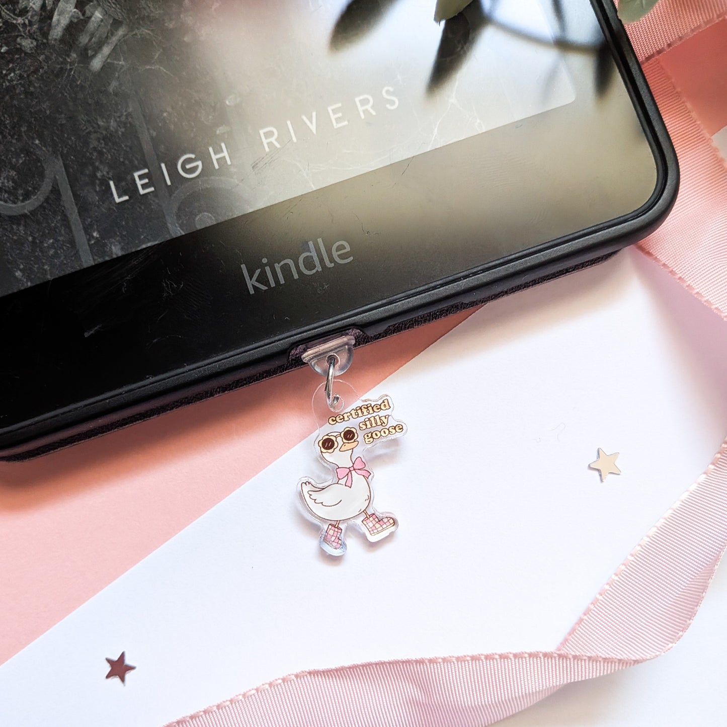 Certified Silly Goose Kindle Charm