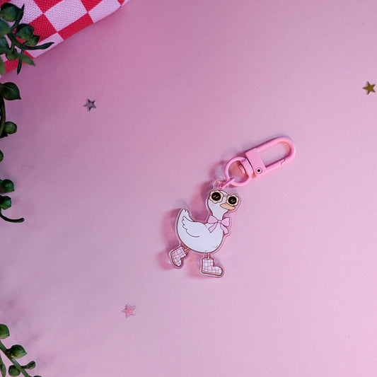 Groovy Goose Acrylic Keychain
