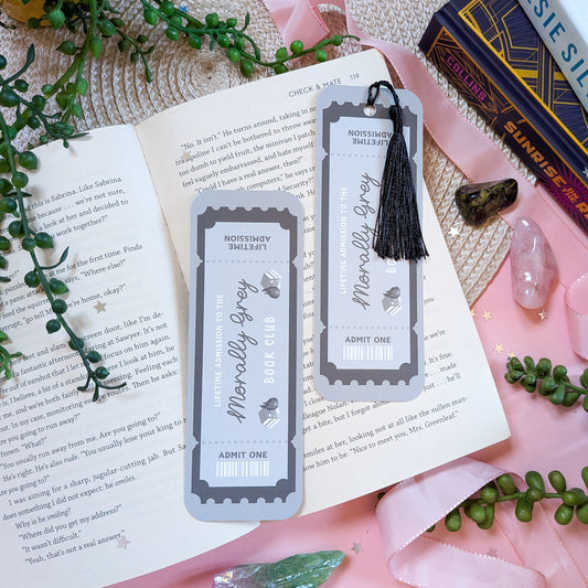 Morally Grey Book Club Bookmark