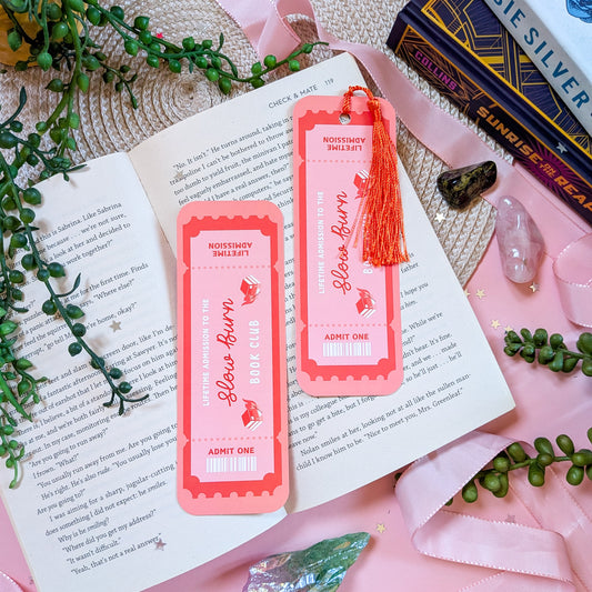 Slow Burn Book Club Bookmark