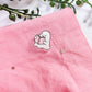 Bookish Ghostie Acrylic Pin Badge