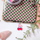 Coquette Strawberry Bow Kindle Charm