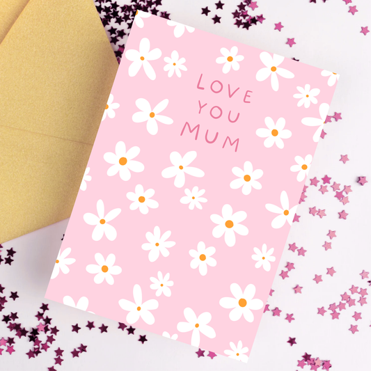 Love You Mum Card