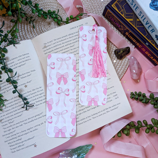Coquette Bows Bookmark