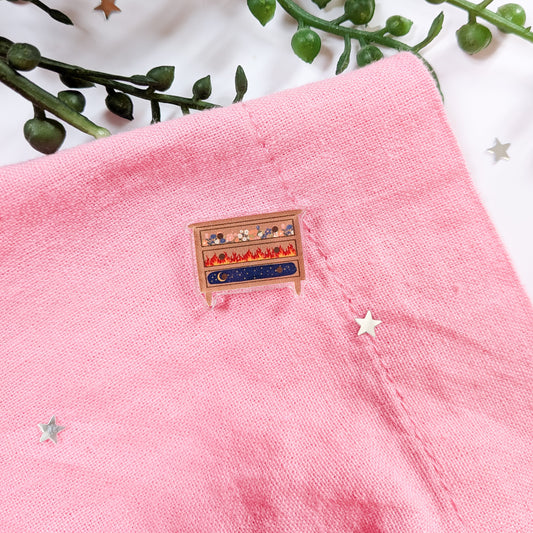 ACOTAR Dresser Acrylic Pin Badge