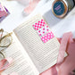 Cute Pink Magnetic Page Markers