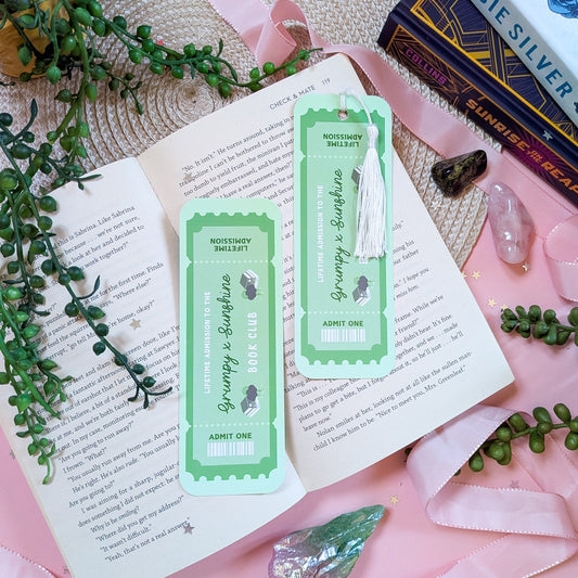 Grumpy x Sunshine Book Club Bookmark