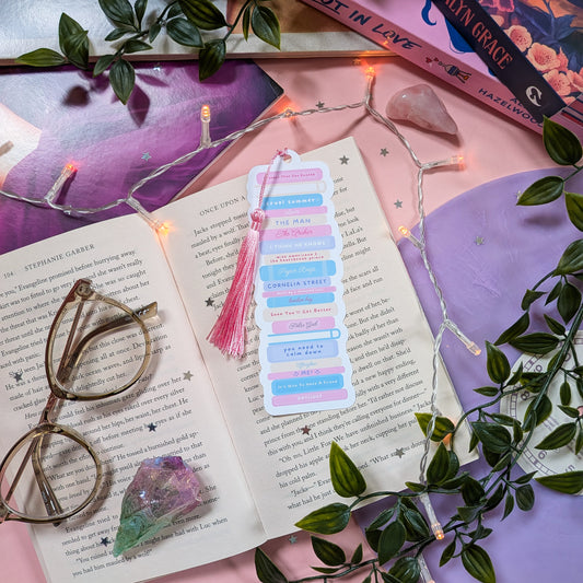 Taylor Swift Lover Book Stack Bookmark With Tassel