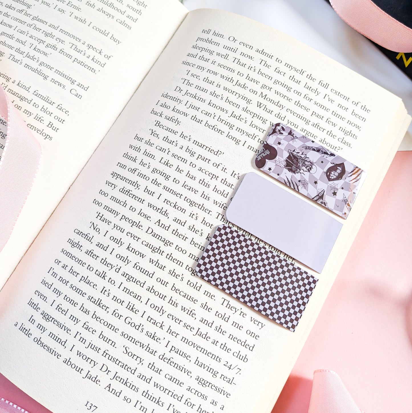 Thriller Magnetic Page Markers