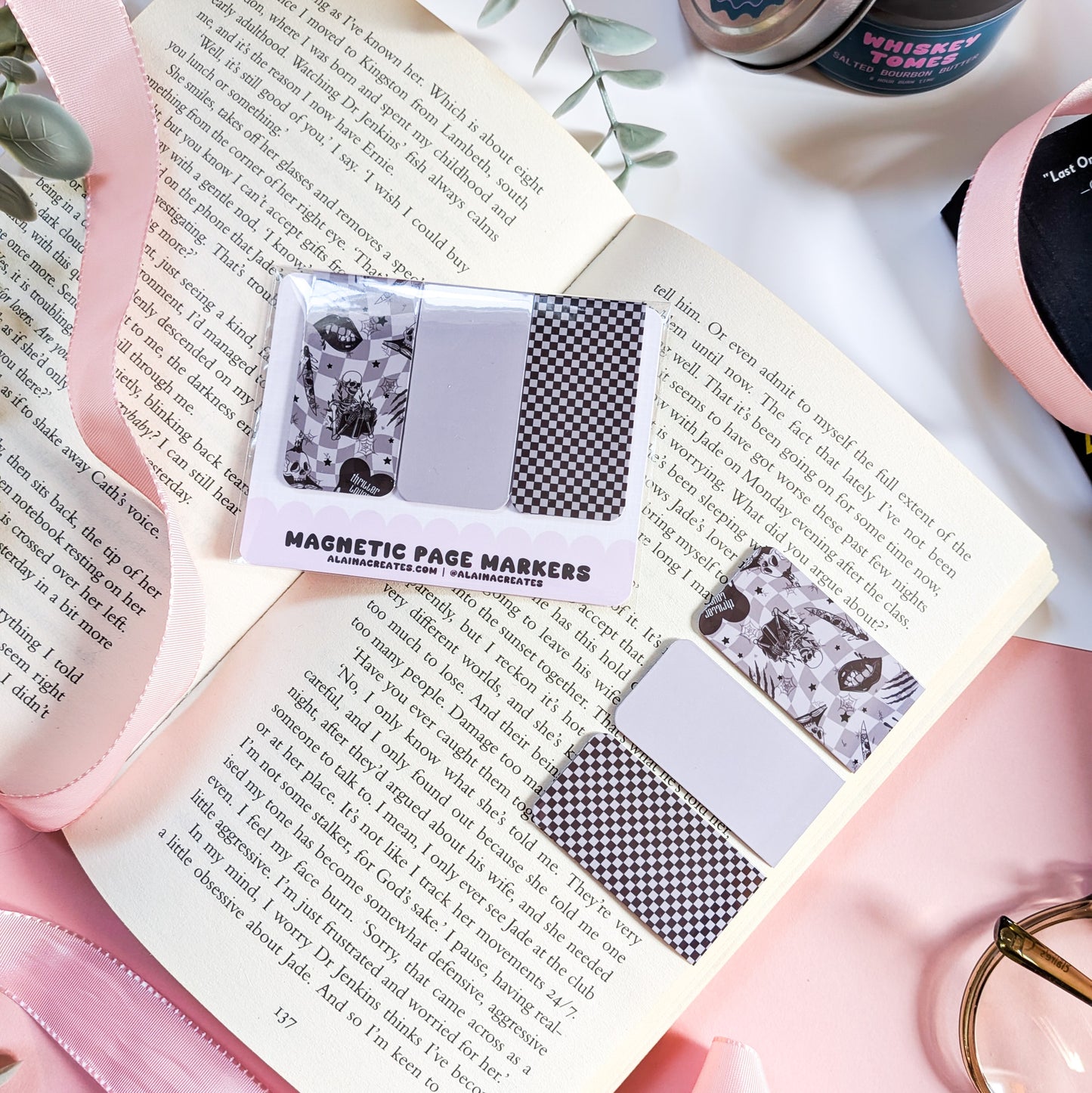 Thriller Magnetic Page Markers