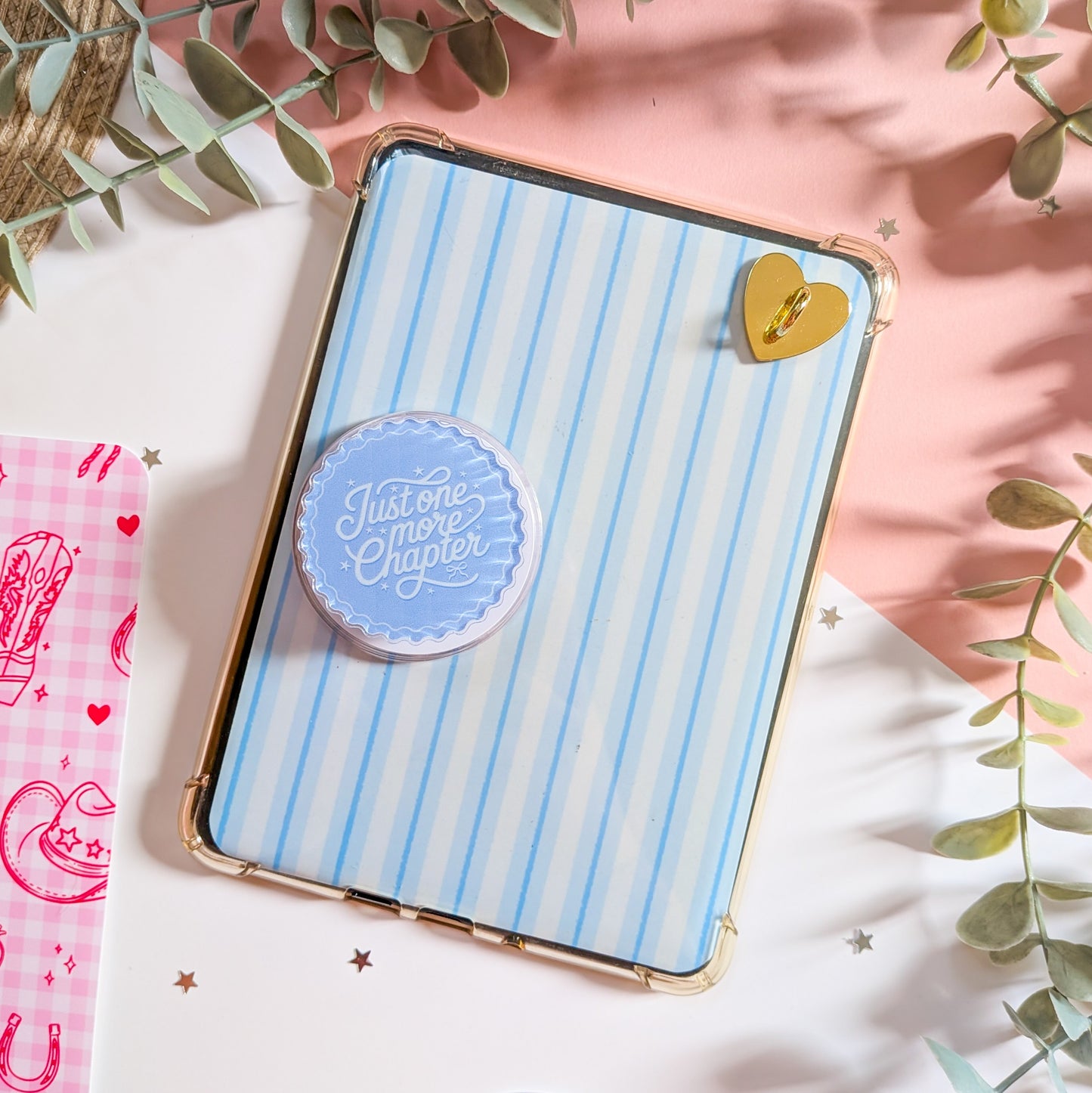 Just One More Chapter Magnetic Kindle/Phone Grip