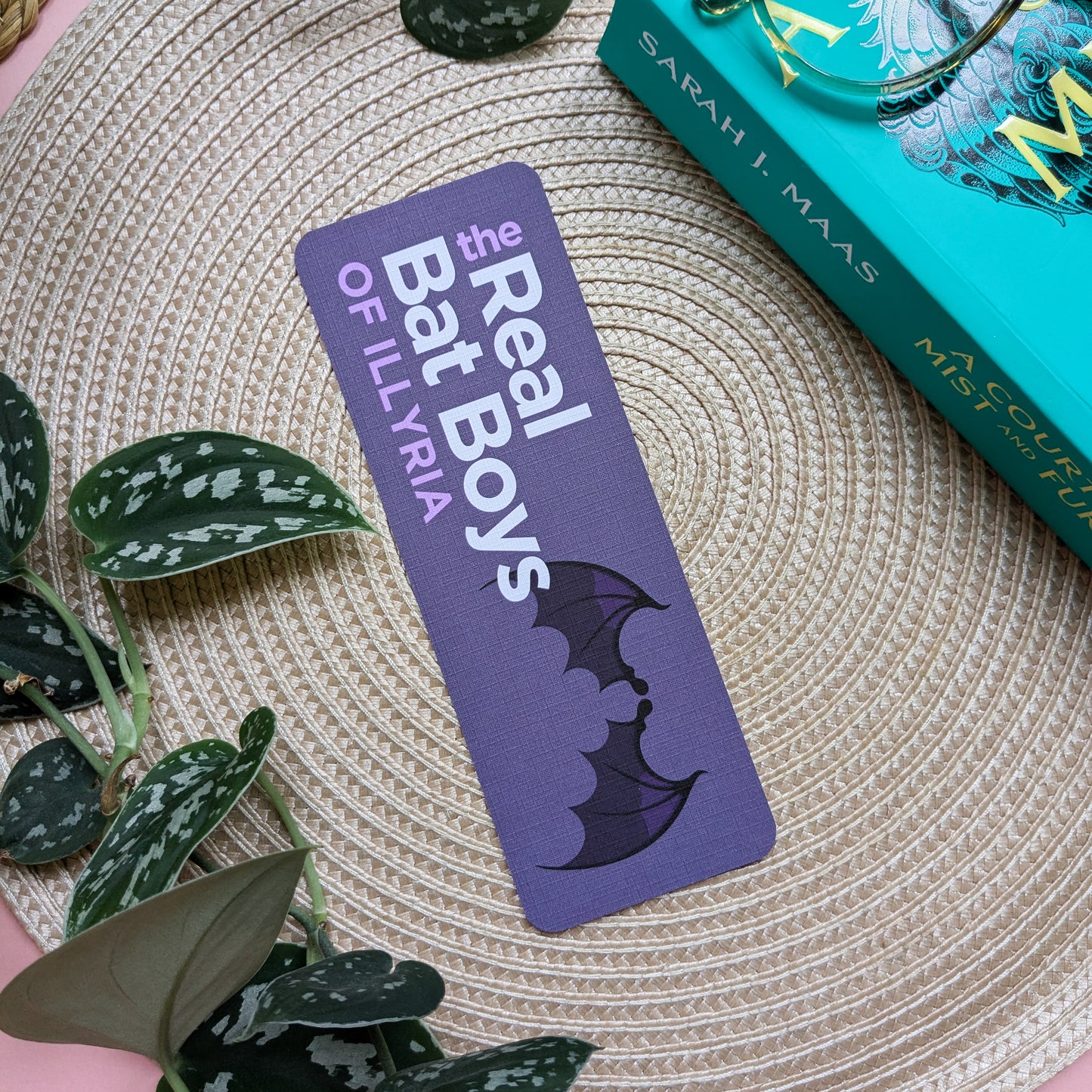 The Real Batboys Of Ilyria Linen Card Bookmark