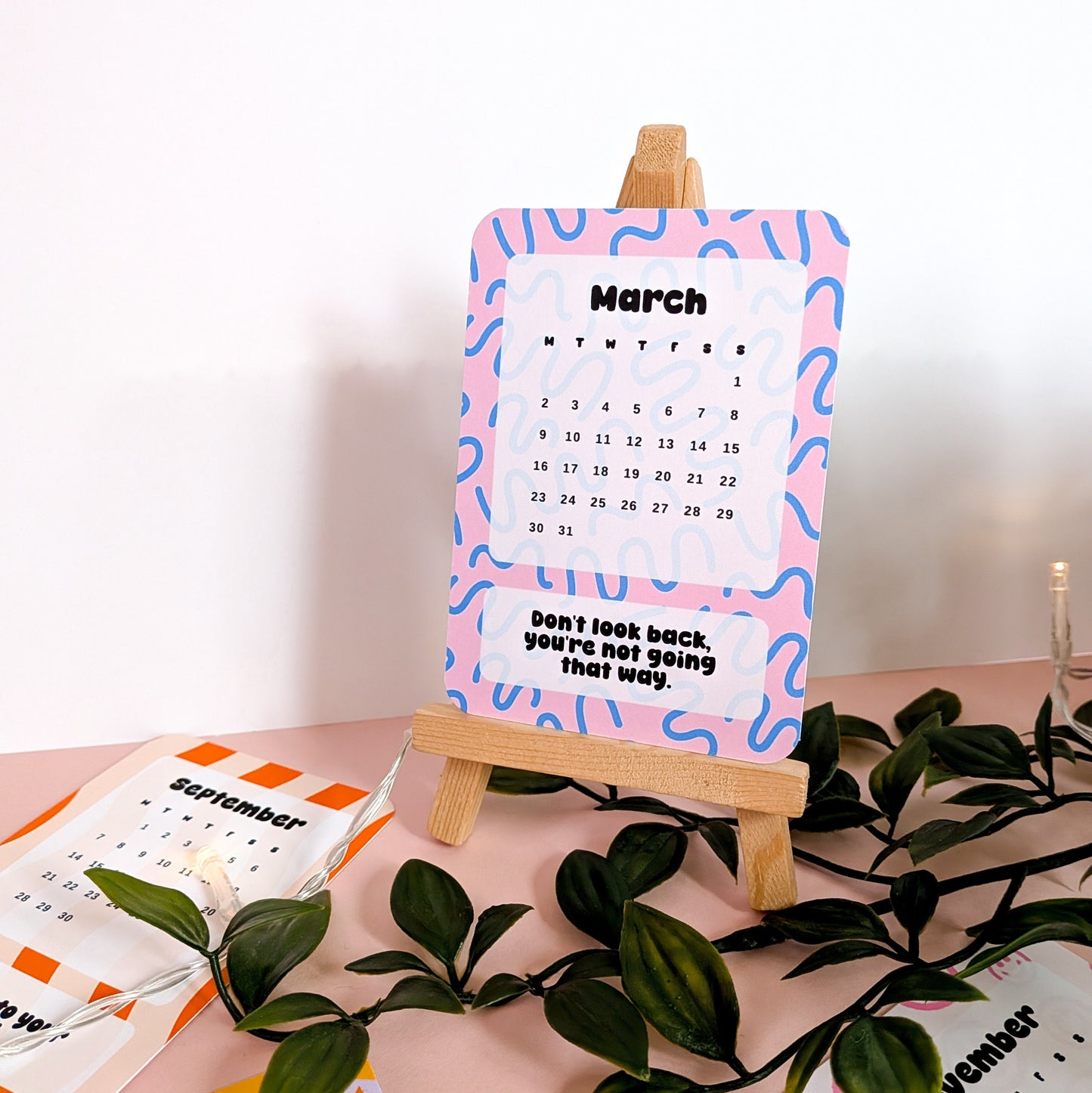 Mini Affirmation 2026 Desk Calendar