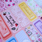 Romance Line Art Bookmark