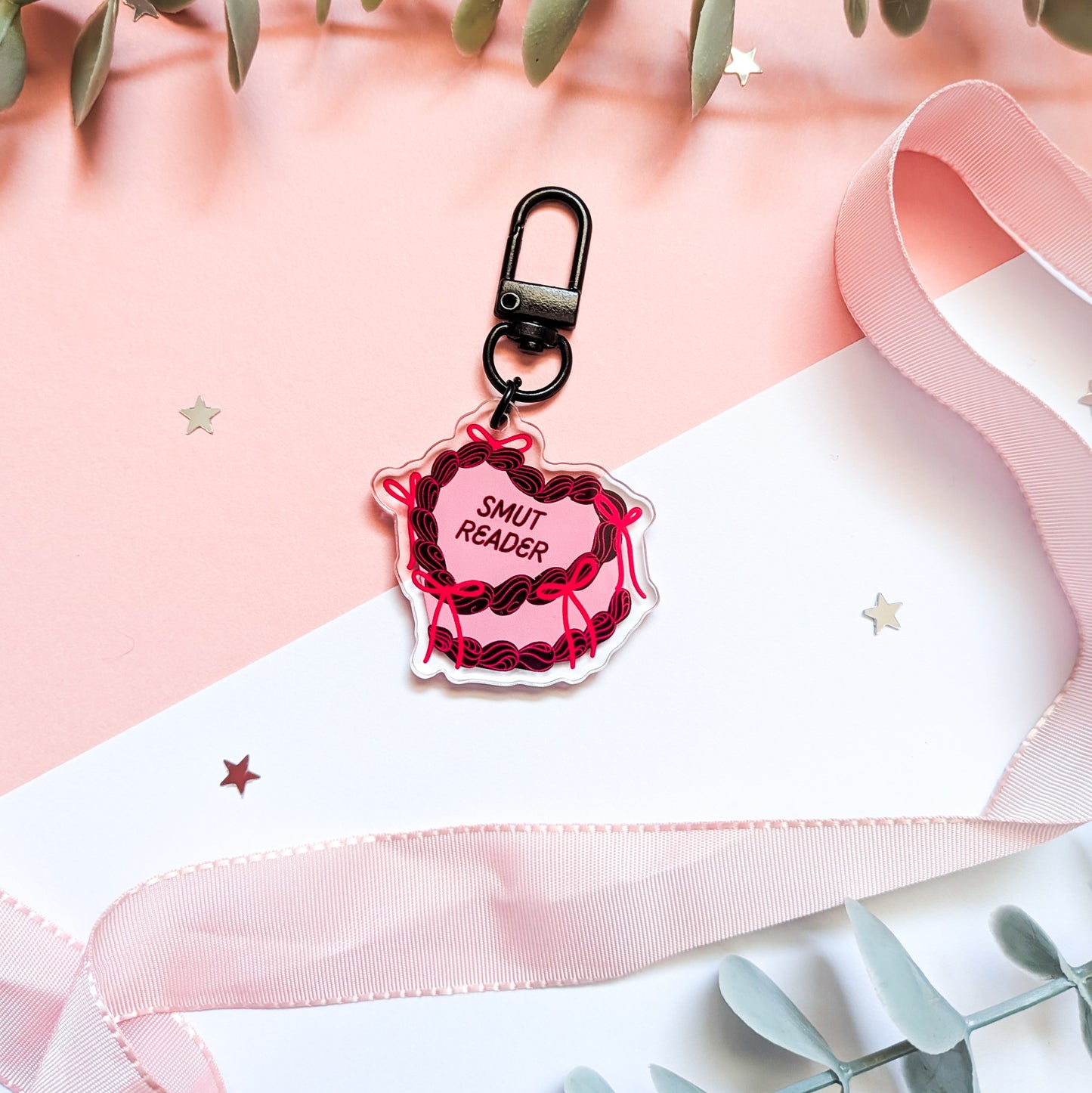Smut Reader Acrylic Keychain