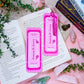 Enemies To Lovers Book Club Bookmark