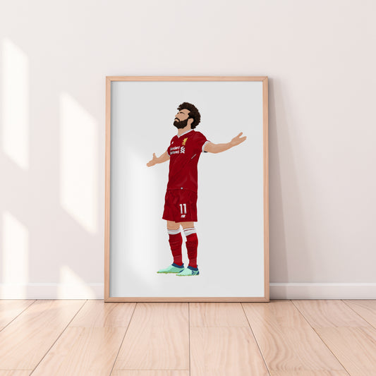 Mo Salah Liverpool Print