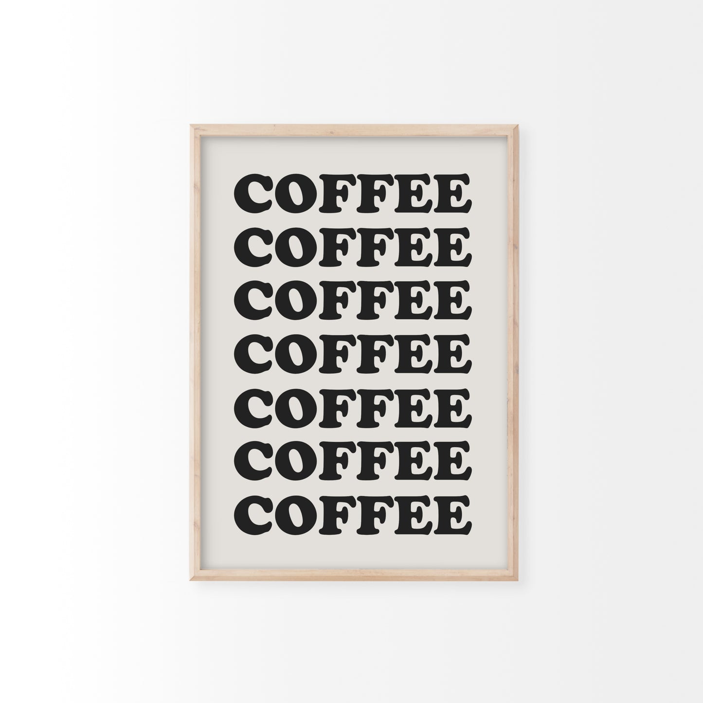 Coffee Coffee Coffee Print