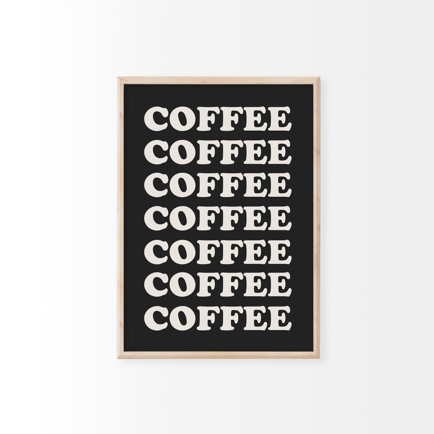 Coffee Coffee Coffee Print