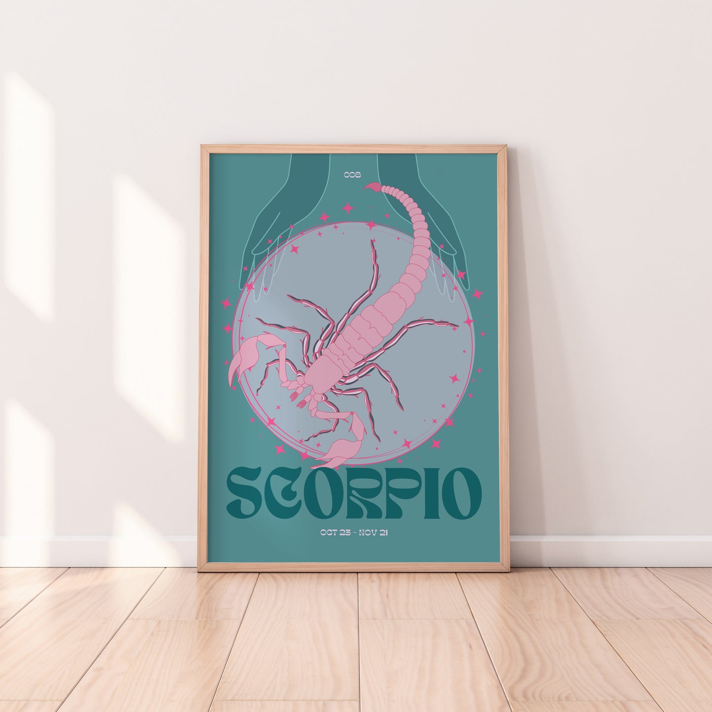 Scorpio Zodiac Print