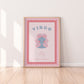 Cute Children's Virgo Zodiac Print