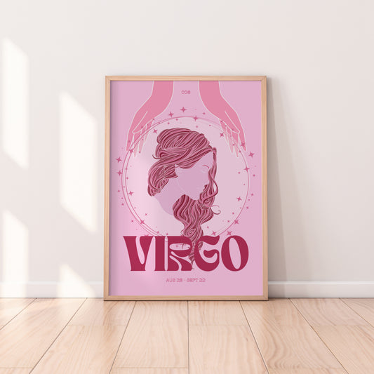 Virgo Zodiac Print