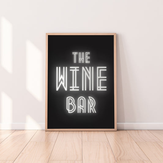 The Wine Bar Print