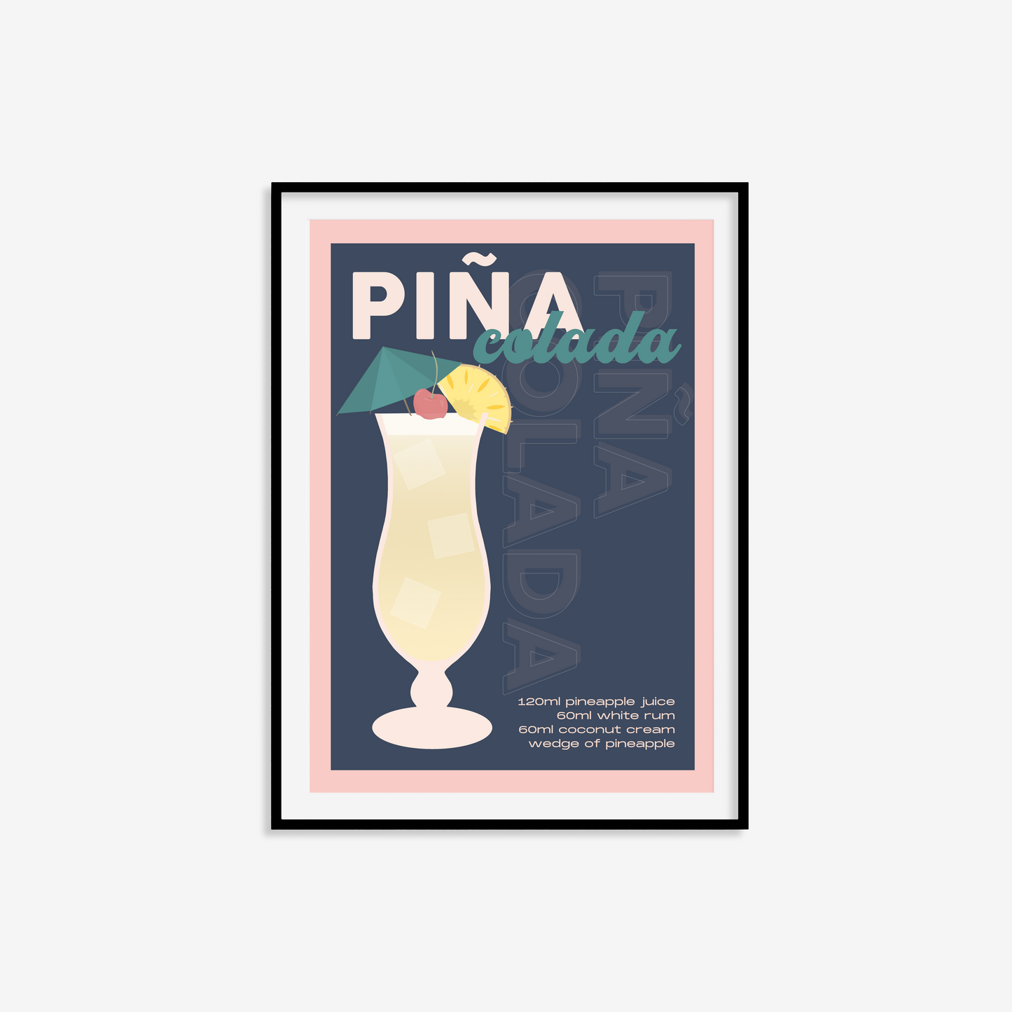 Piña Colada Print