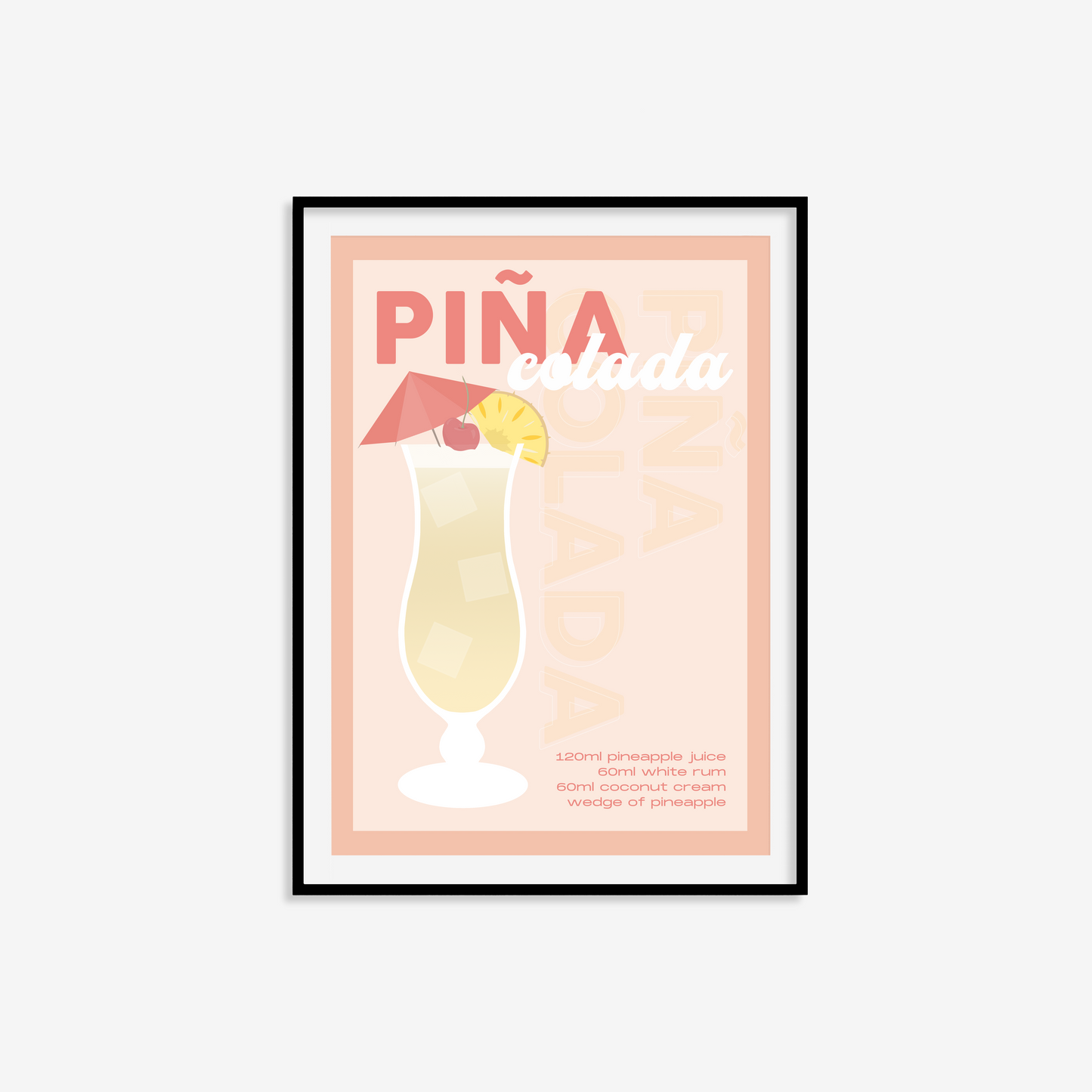 Piña Colada Print